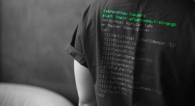 hacker t-shirt
